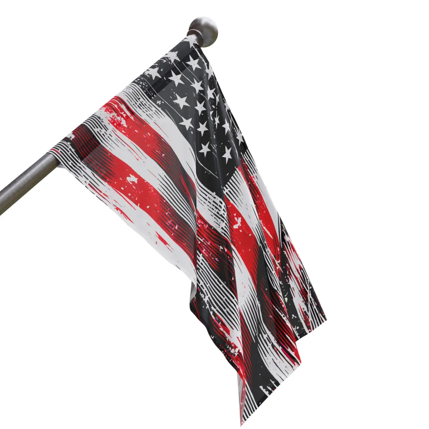 Flag Wall Art – Independence Day Home Decor - Dipaliz