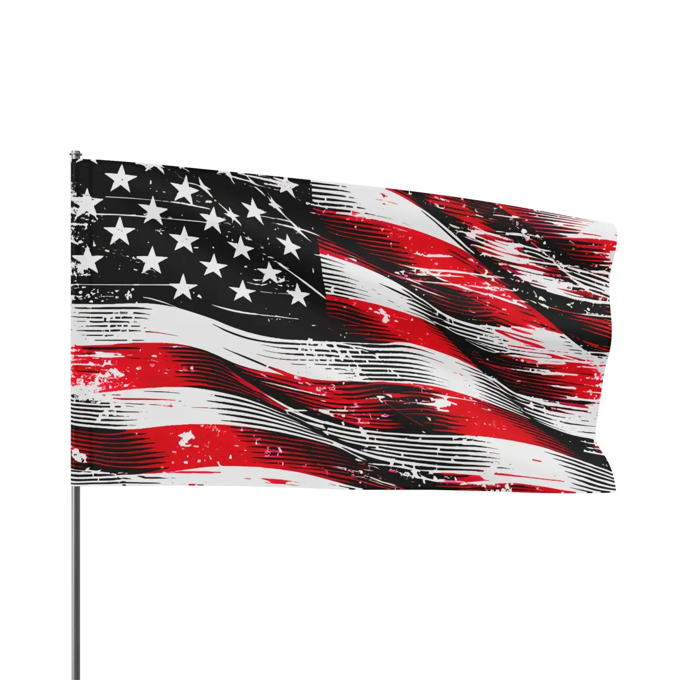 Flag Wall Art – Independence Day Home Decor - Dipaliz