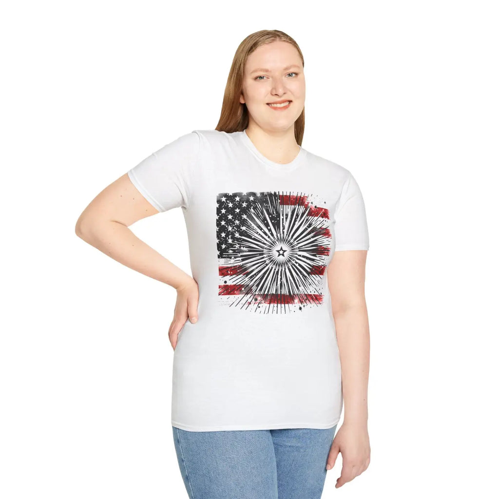 Usa Pride Tee – Patriotic Graphic Cotton - Dipaliz