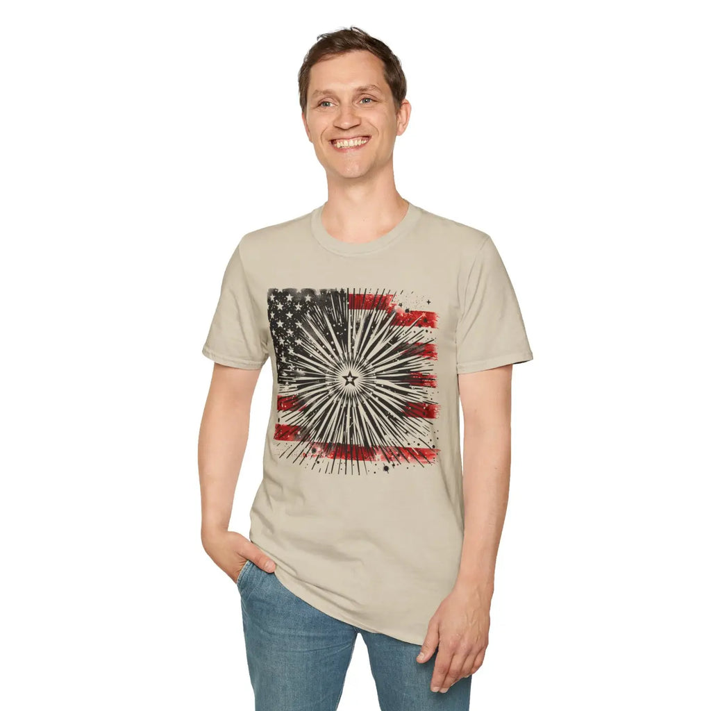 Usa Pride Tee – Patriotic Graphic Cotton - Dipaliz