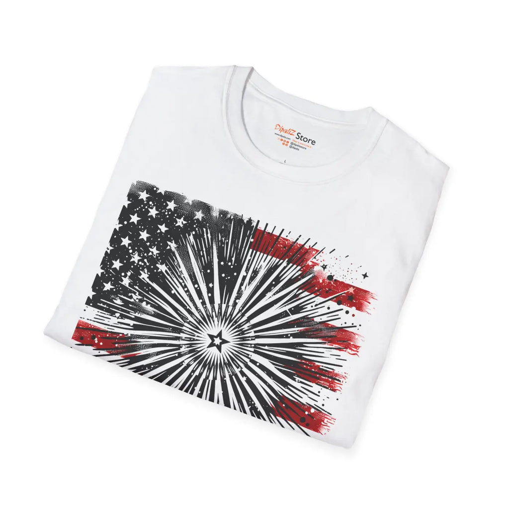 Usa Pride Tee – Patriotic Graphic Cotton - Dipaliz