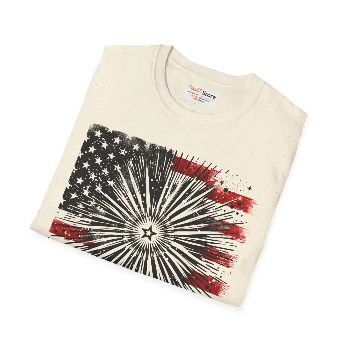 Usa Pride Tee – Patriotic Graphic Cotton - Dipaliz