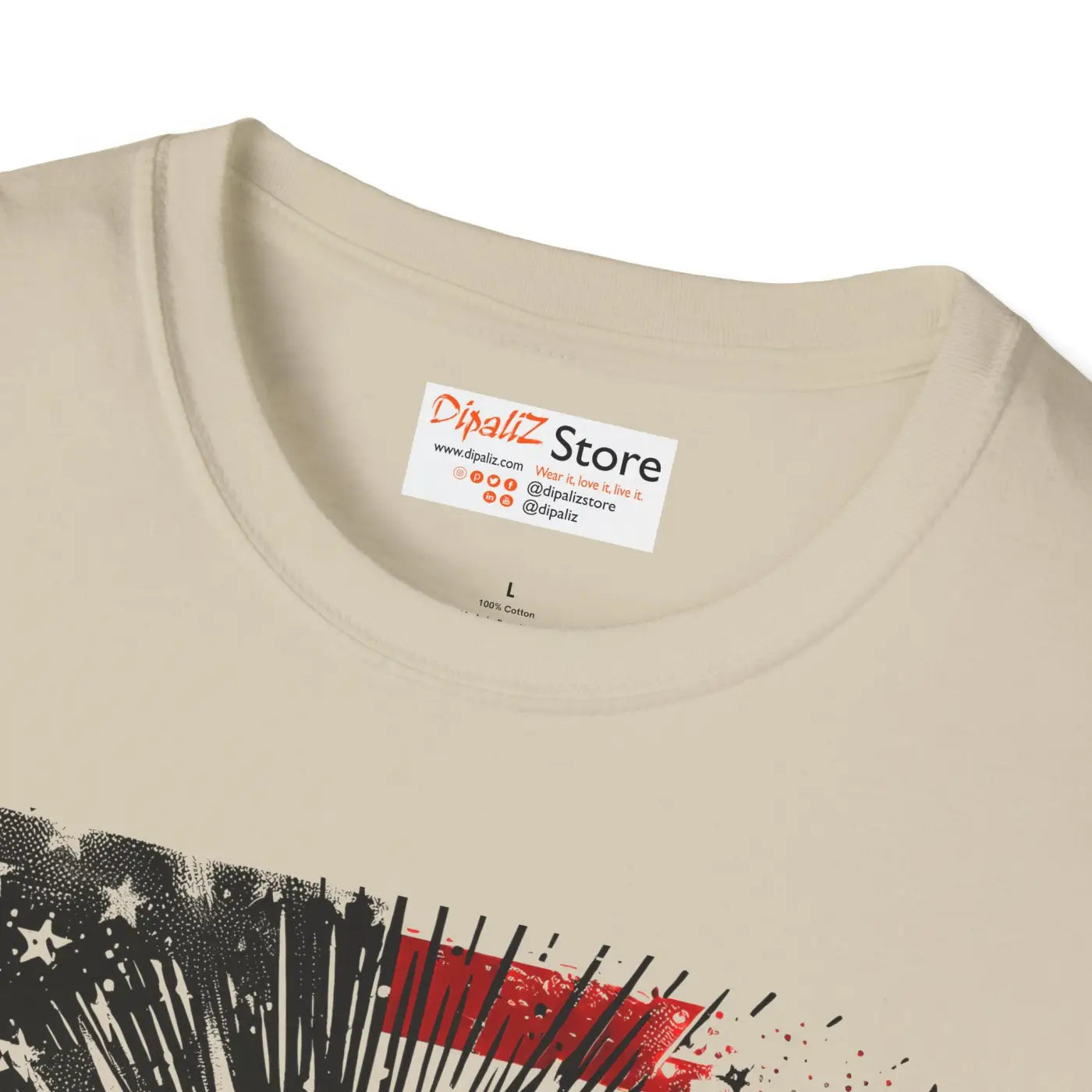Usa Pride Tee – Patriotic Graphic Cotton - Dipaliz
