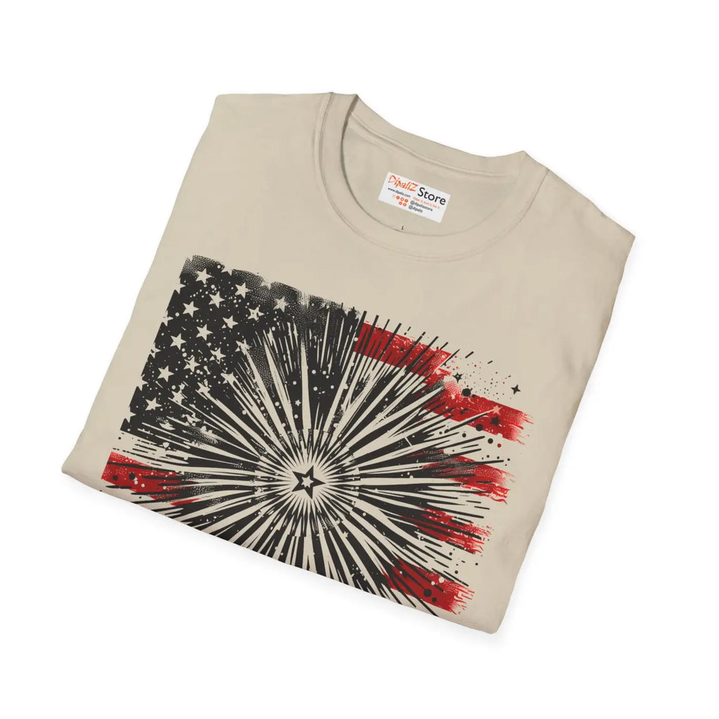 Usa Pride Tee – Patriotic Graphic Cotton - Dipaliz