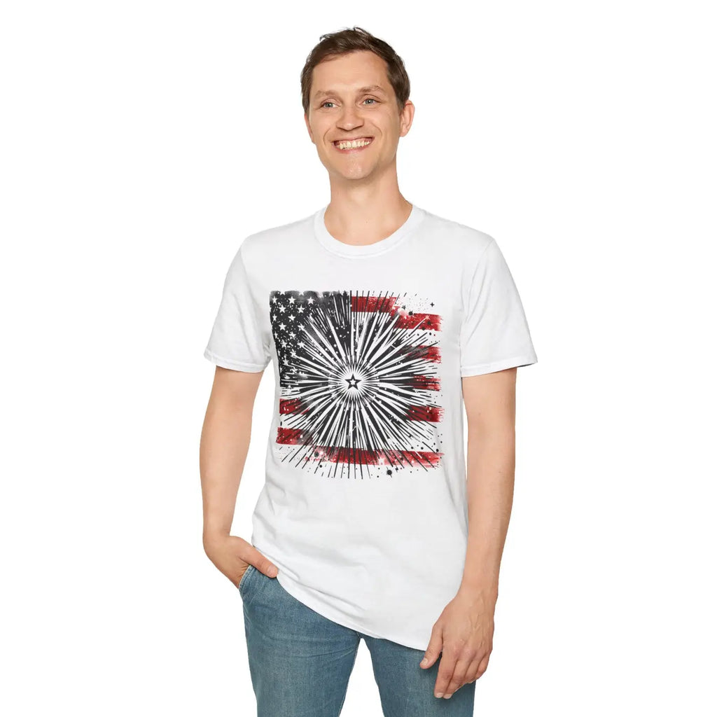 Usa Pride Tee – Patriotic Graphic Cotton - Dipaliz