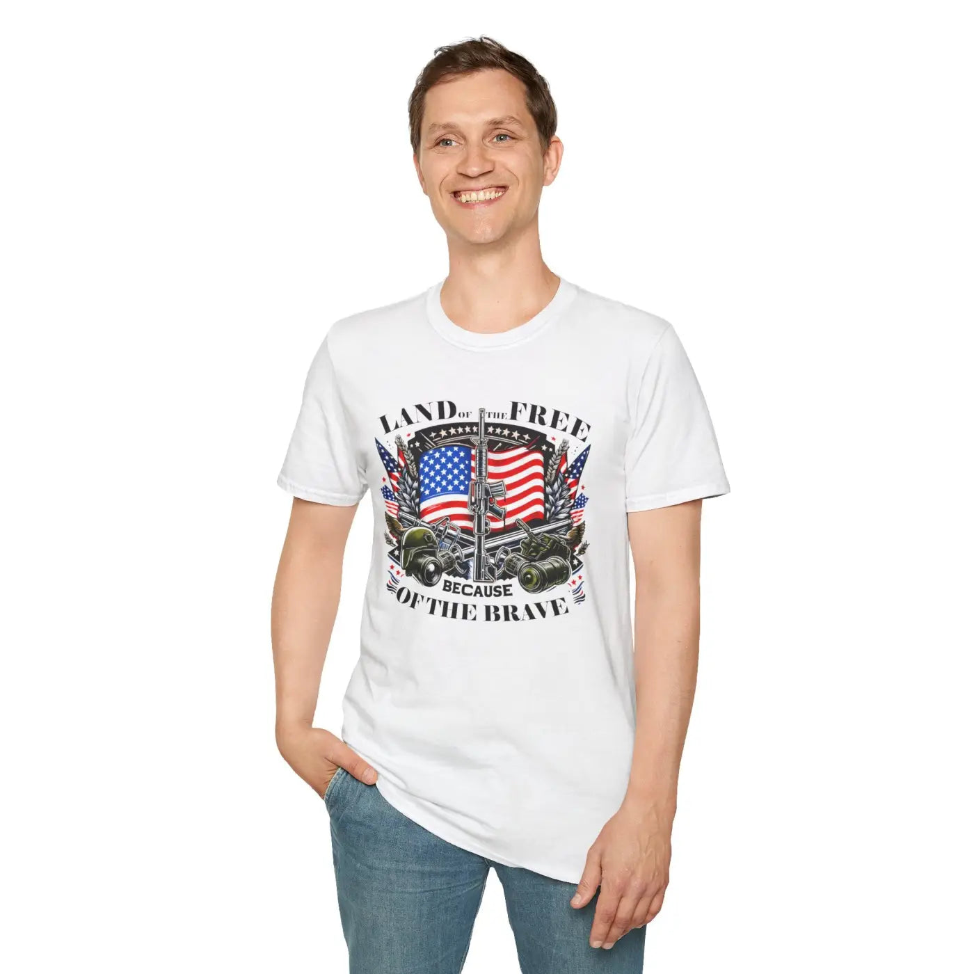 Independence Day T-shirt – Softstyle Cotton - Dipaliz