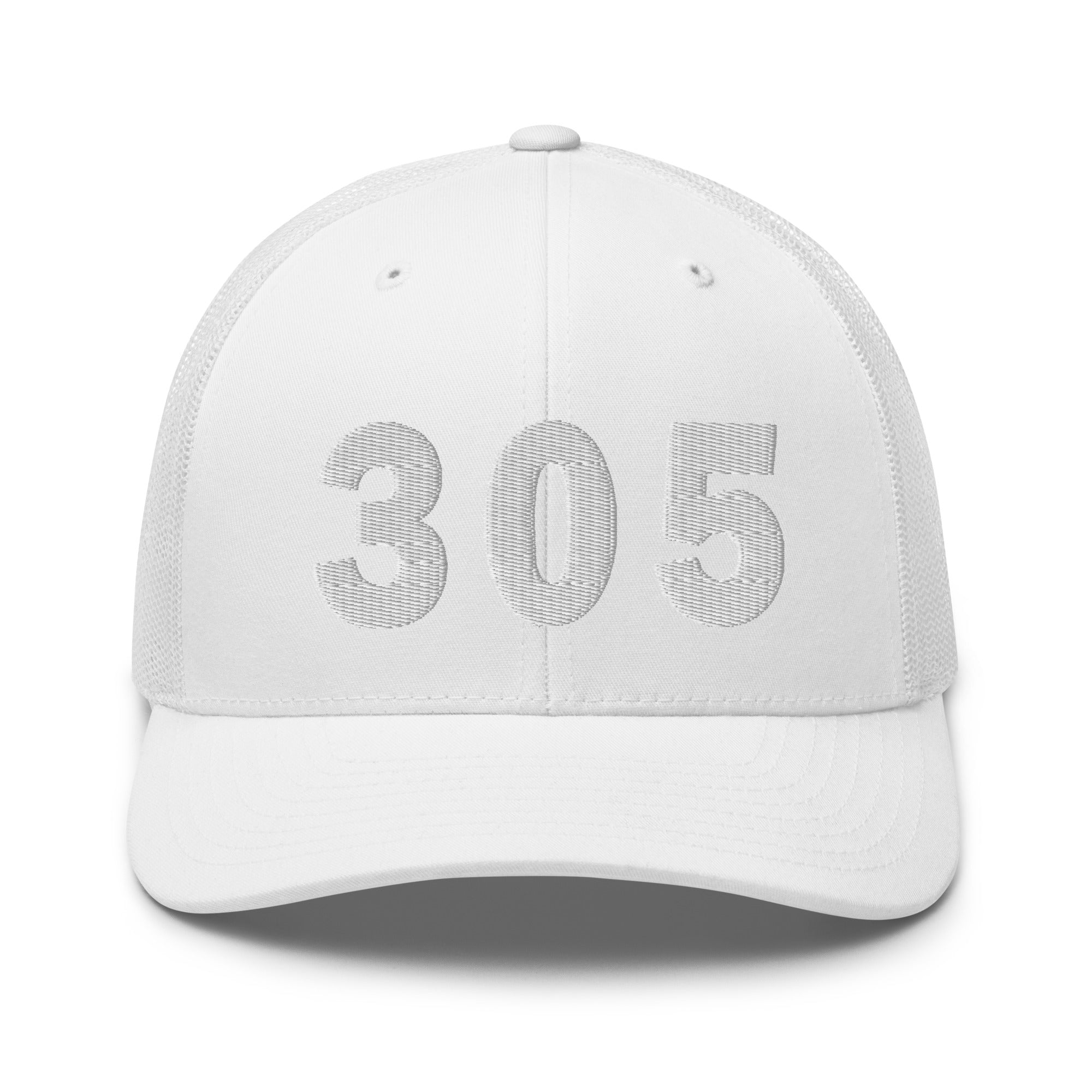 305 Area Code Trucker Cap