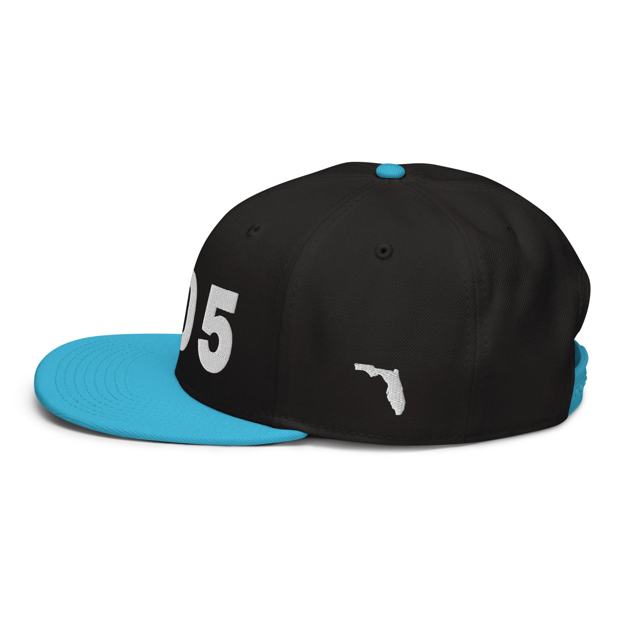 305 Area Code Snapback Hat