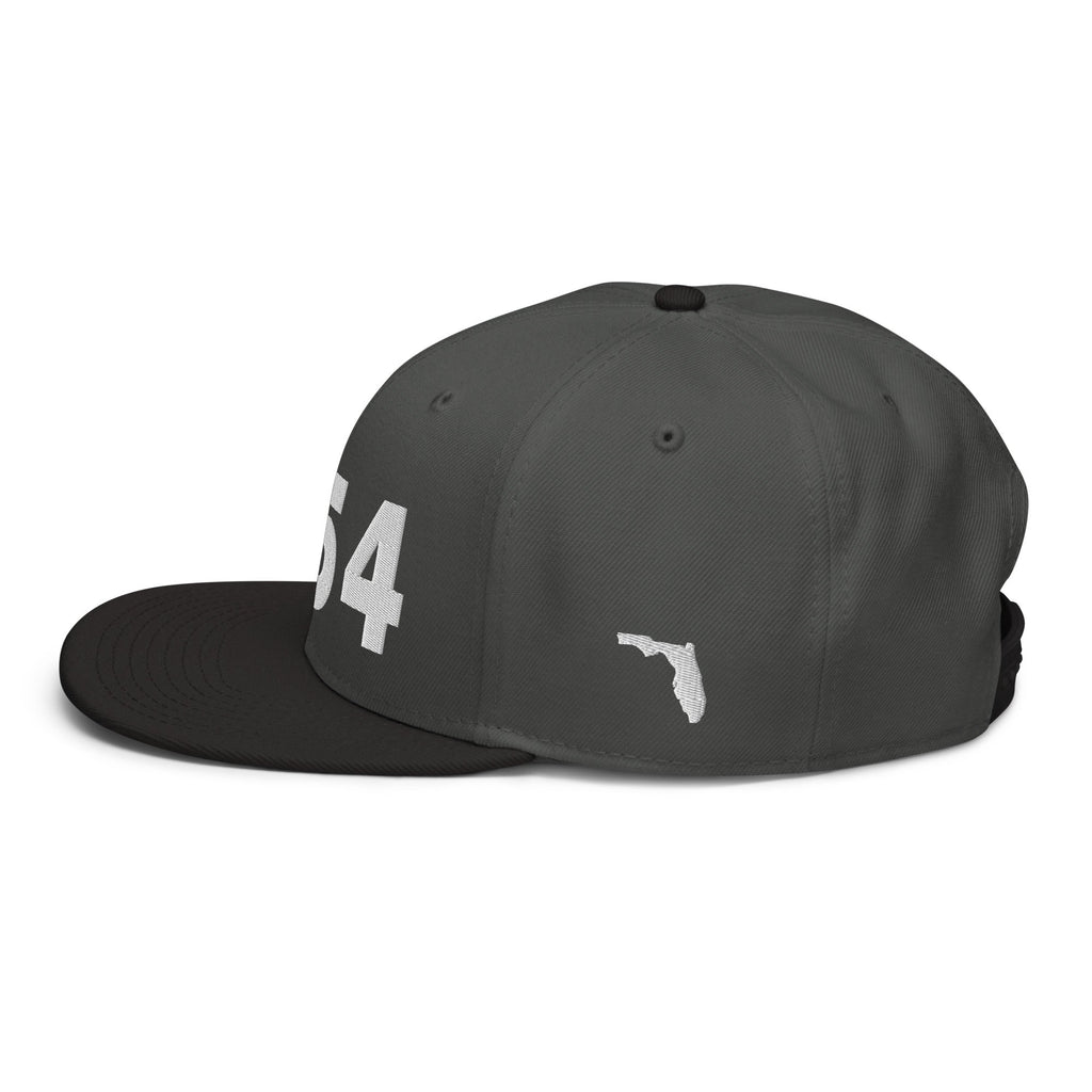 954 Area Code Snapback Hat
