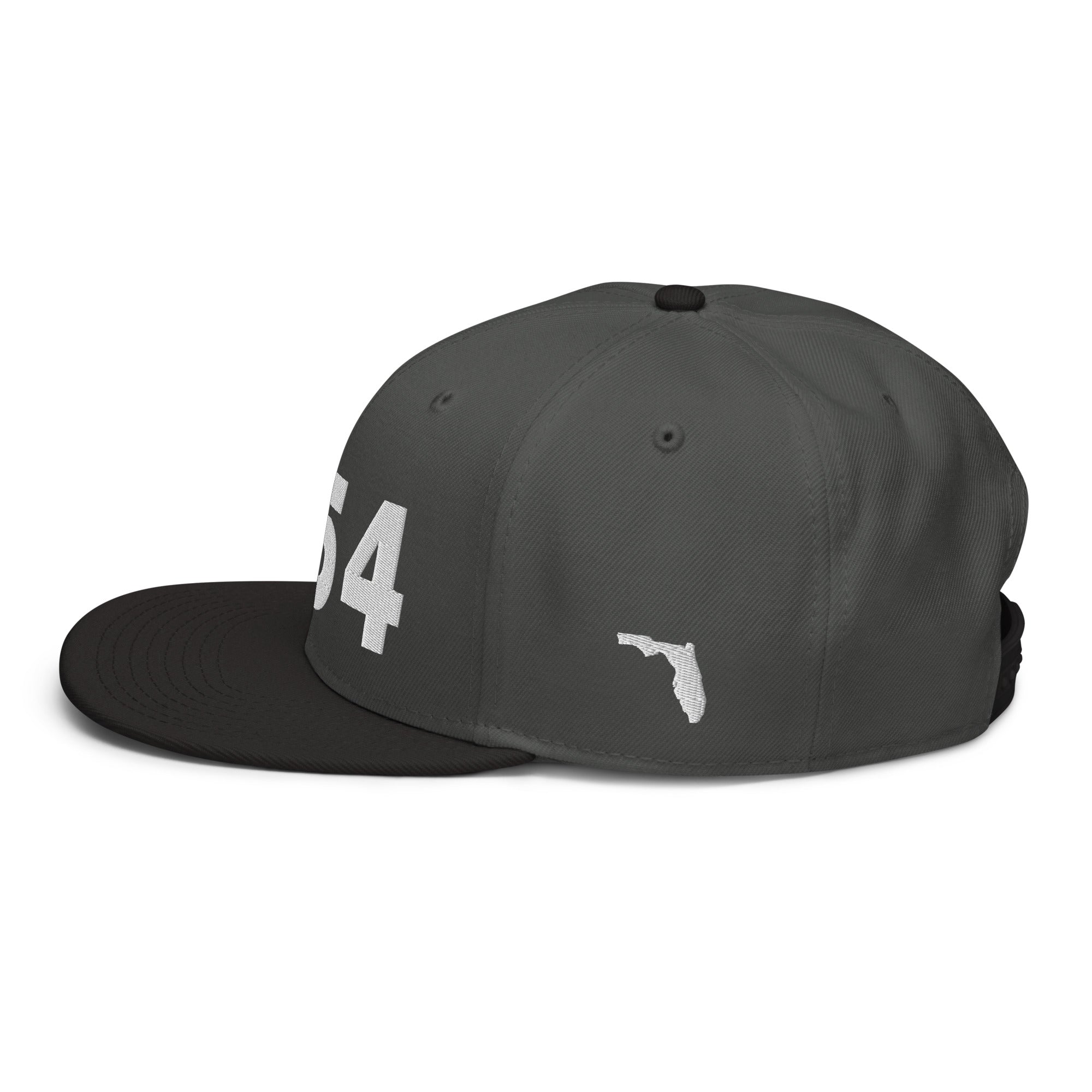 954 Area Code Snapback Hat