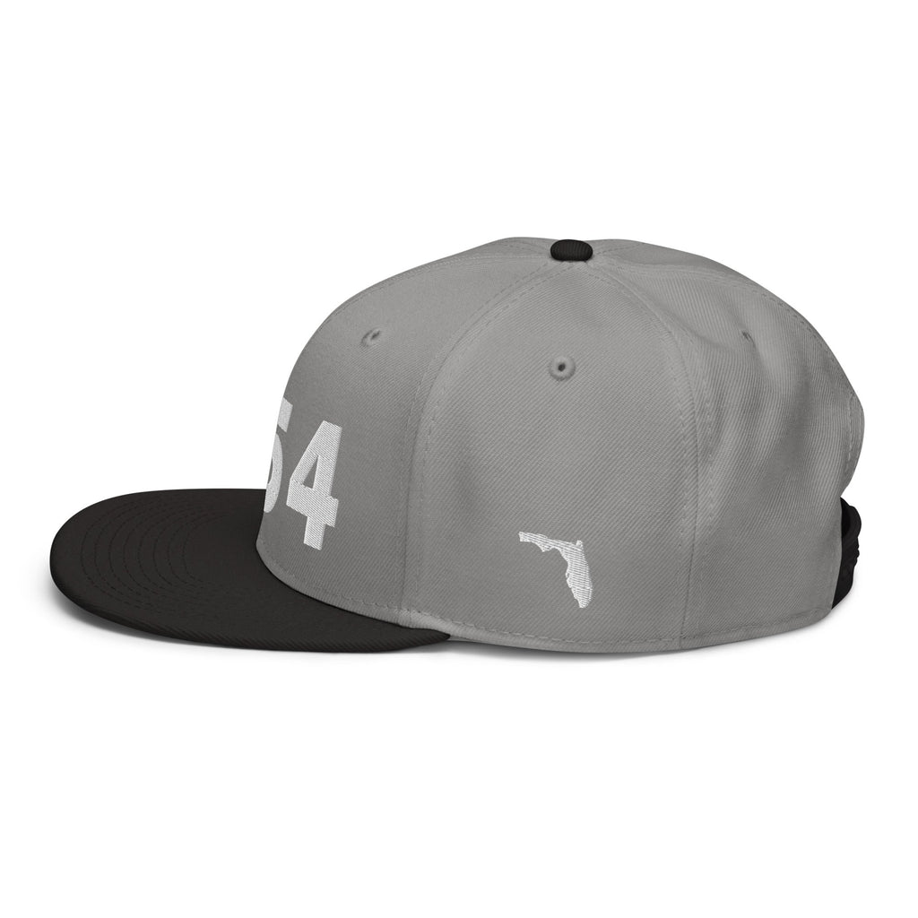 954 Area Code Snapback Hat