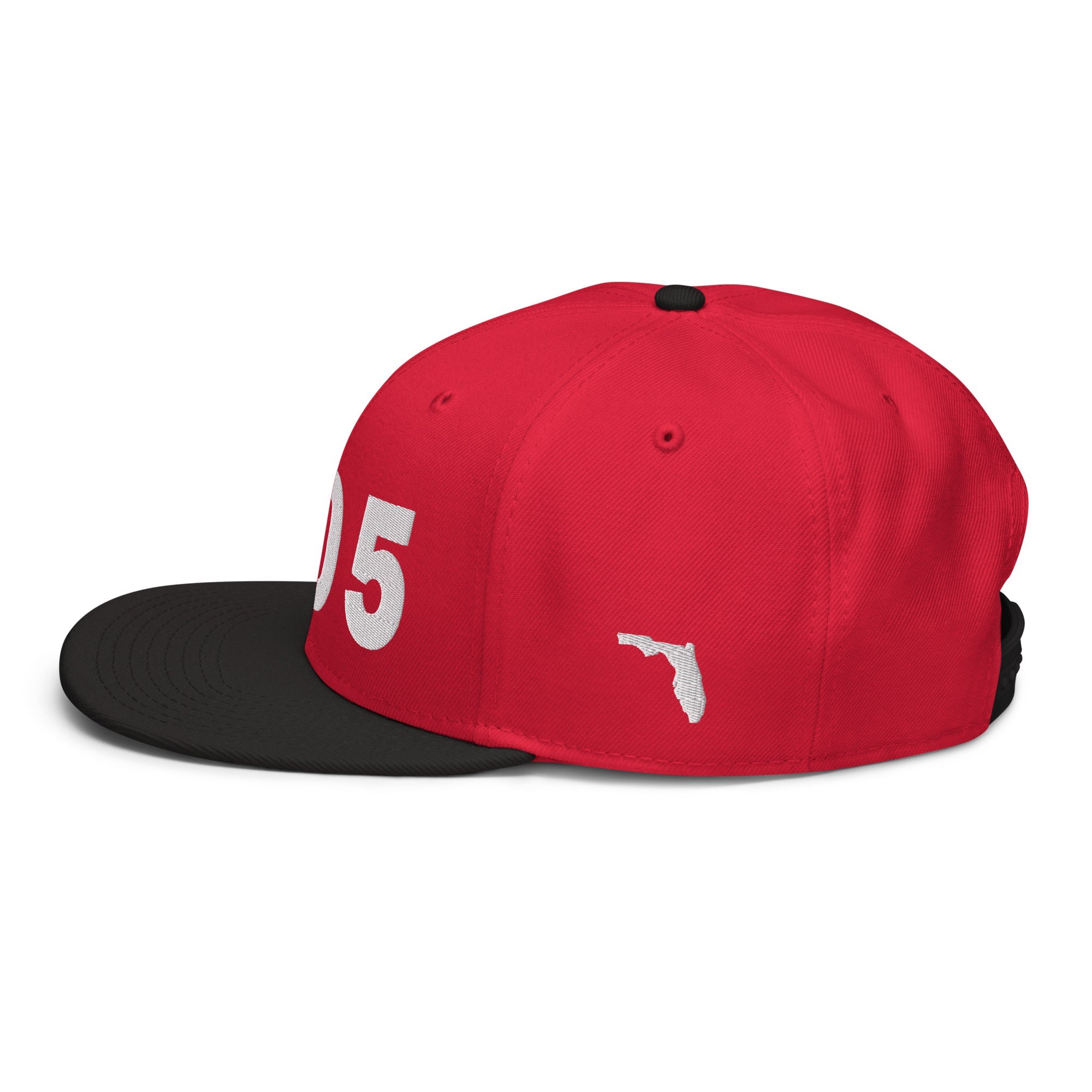 305 Area Code Snapback Hat