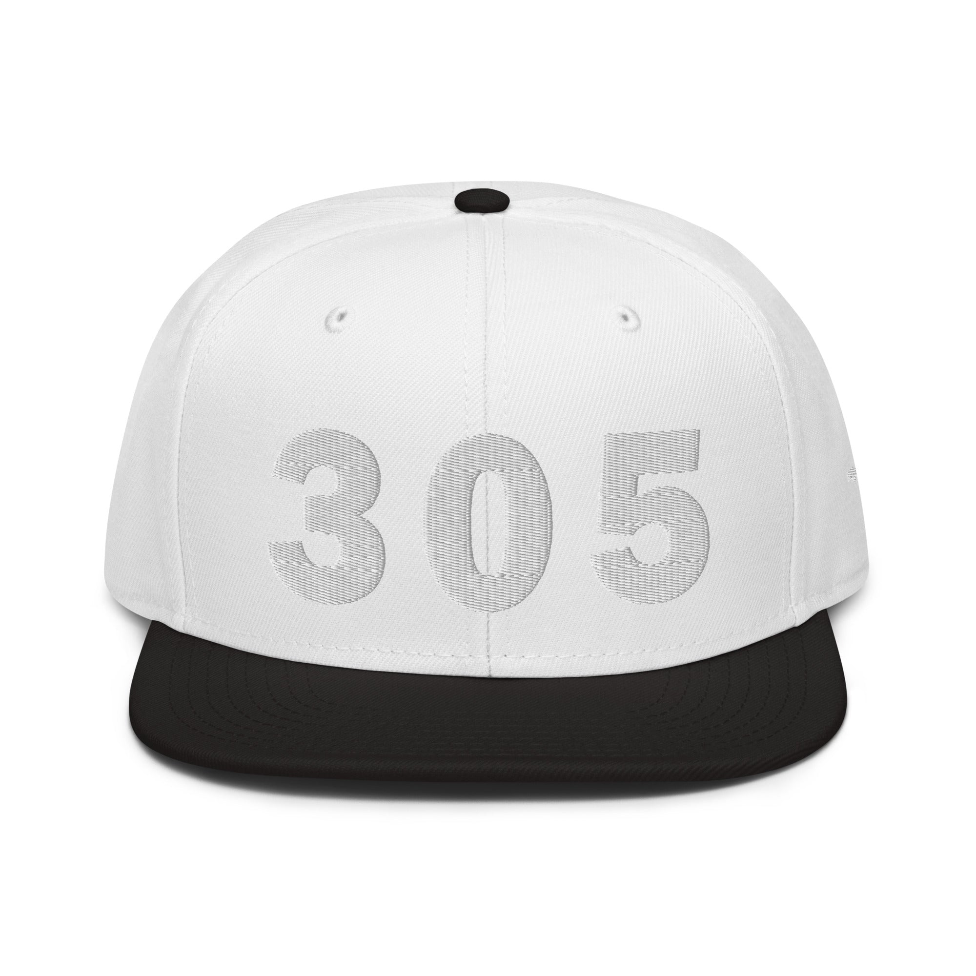 305 Area Code Snapback Hat