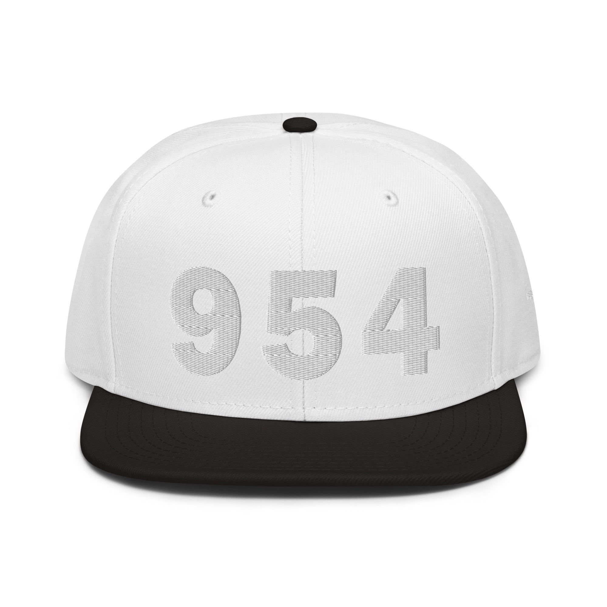 954 Area Code Snapback Hat