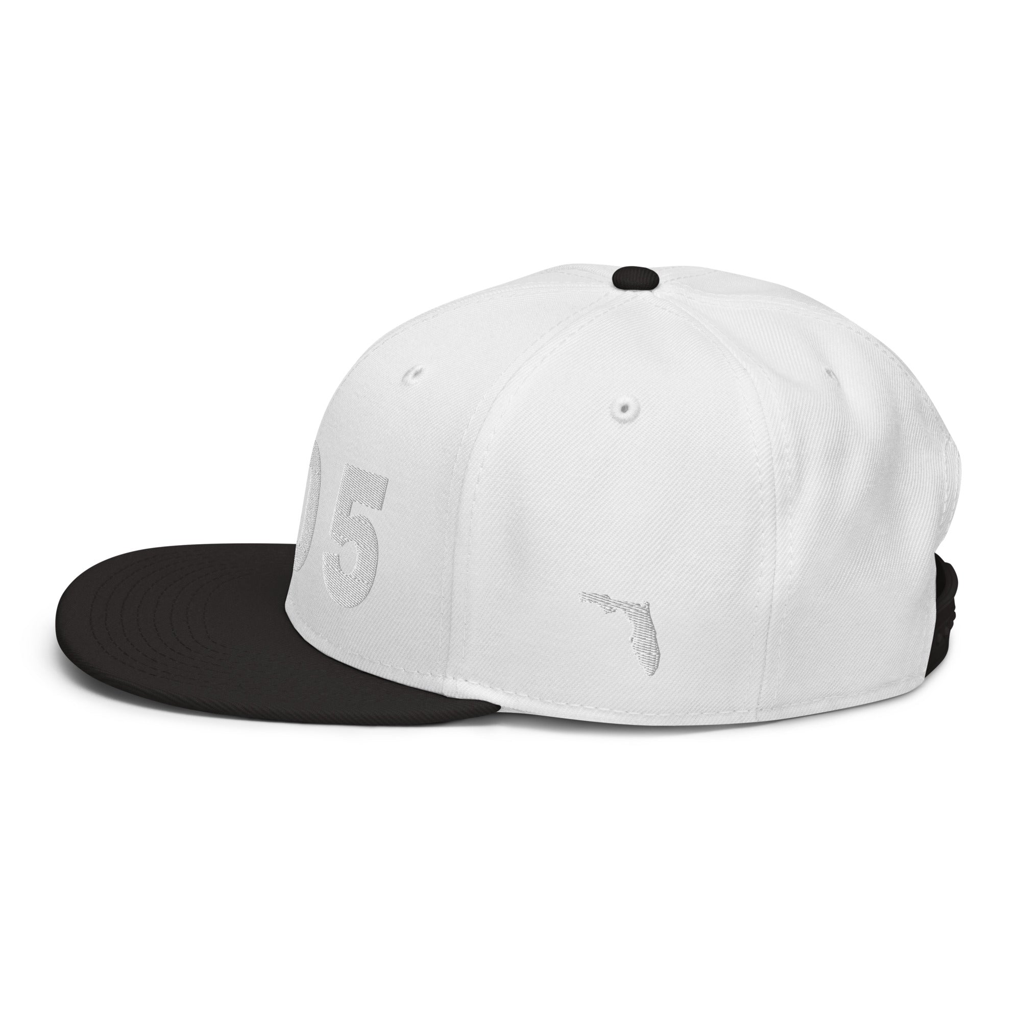 305 Area Code Snapback Hat