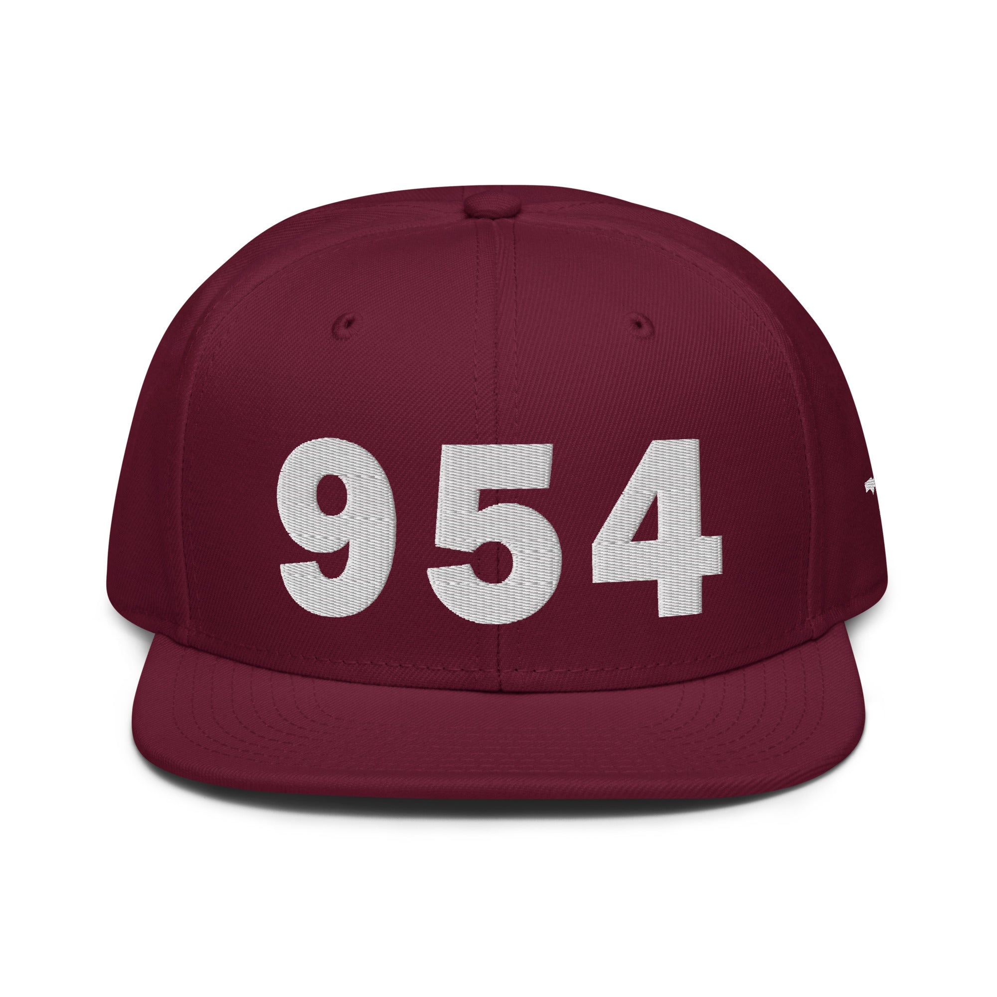 954 Area Code Snapback Hat