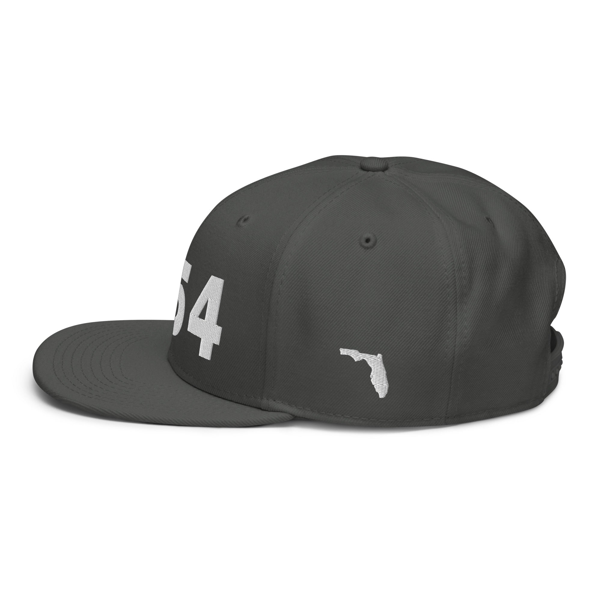 954 Area Code Snapback Hat