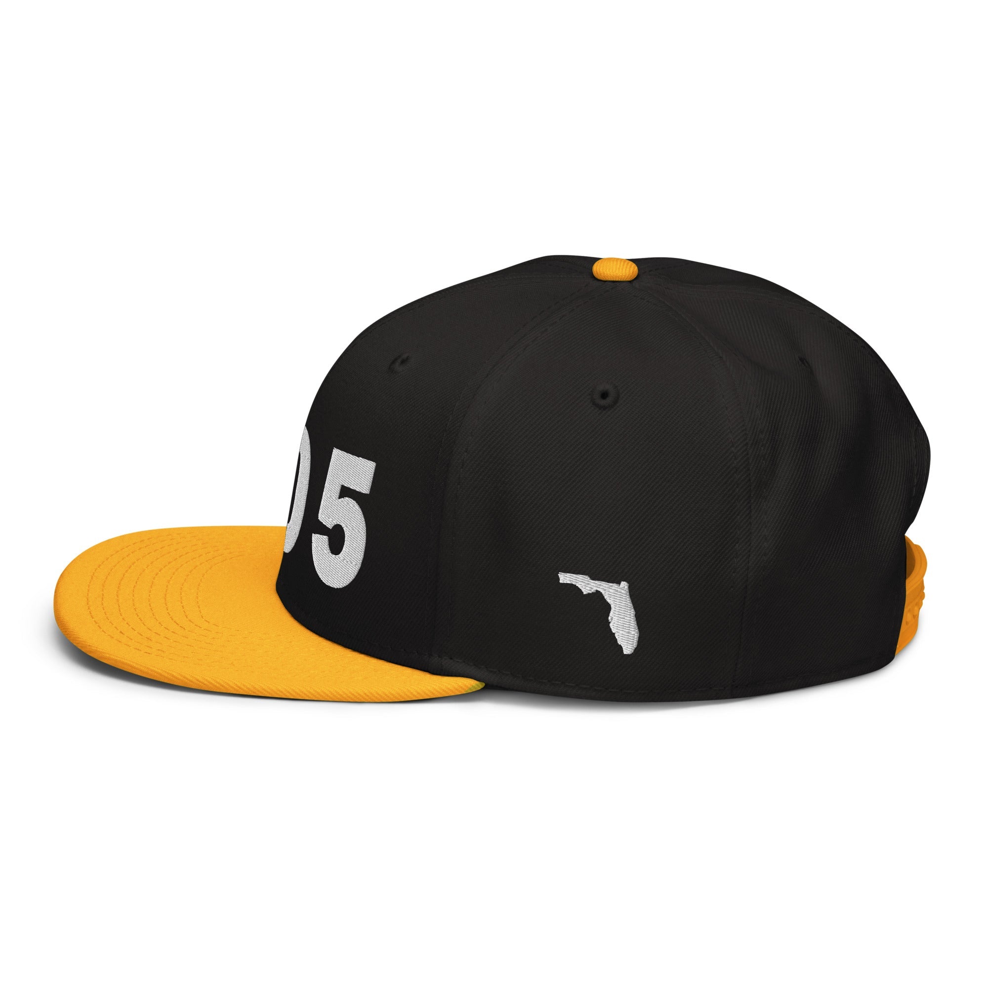 305 Area Code Snapback Hat