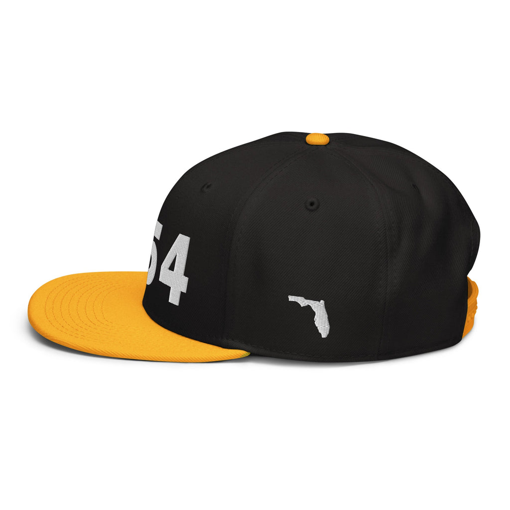 954 Area Code Snapback Hat