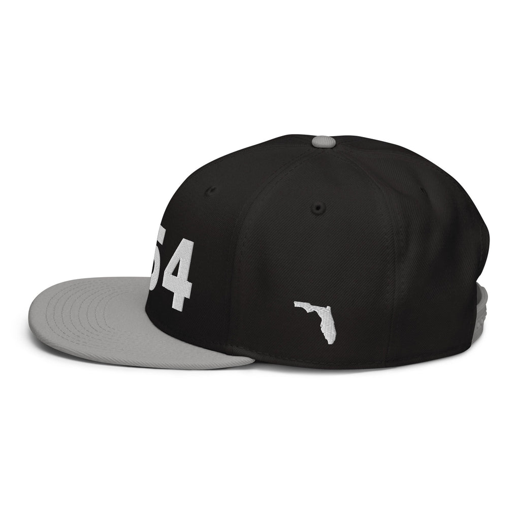 954 Area Code Snapback Hat