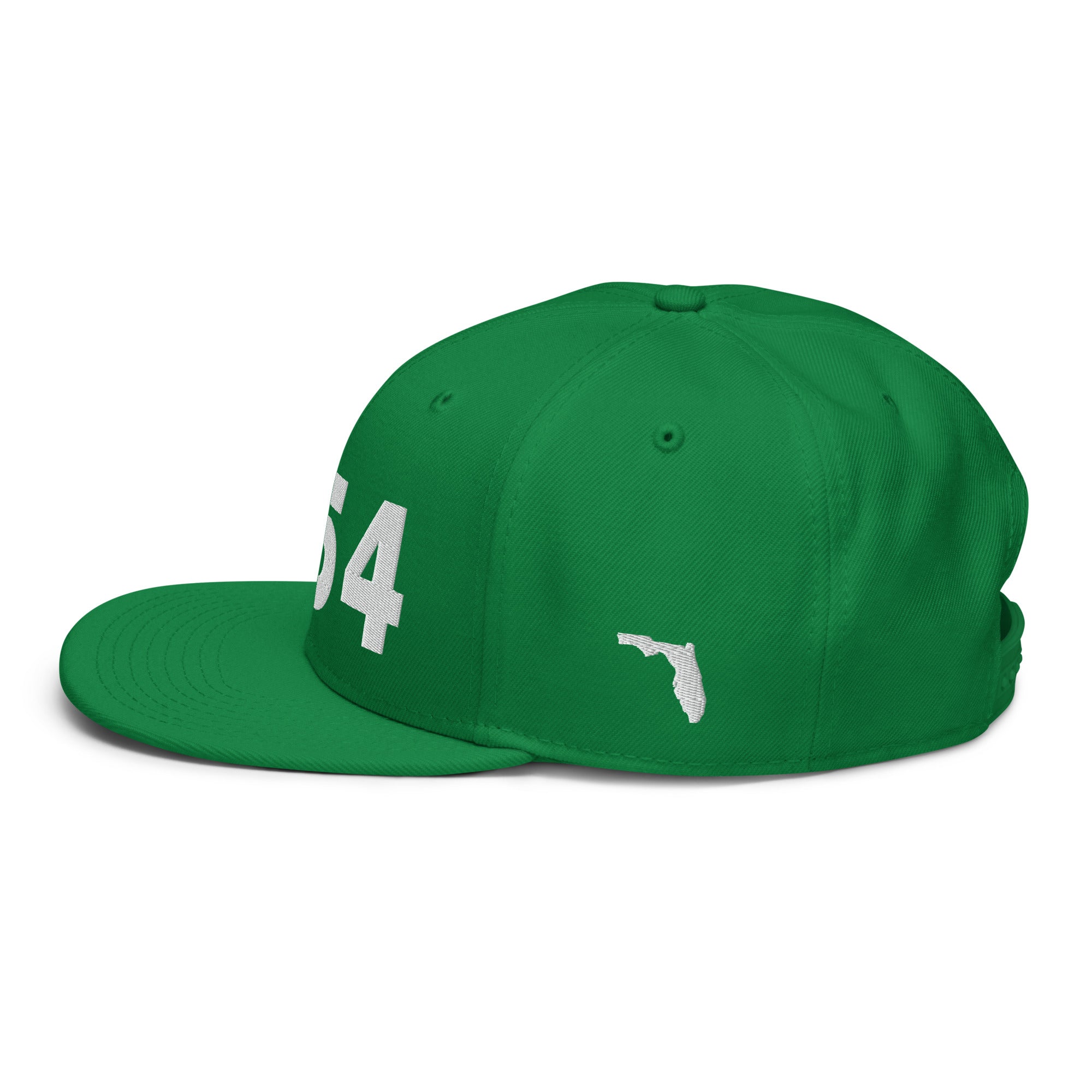 954 Area Code Snapback Hat