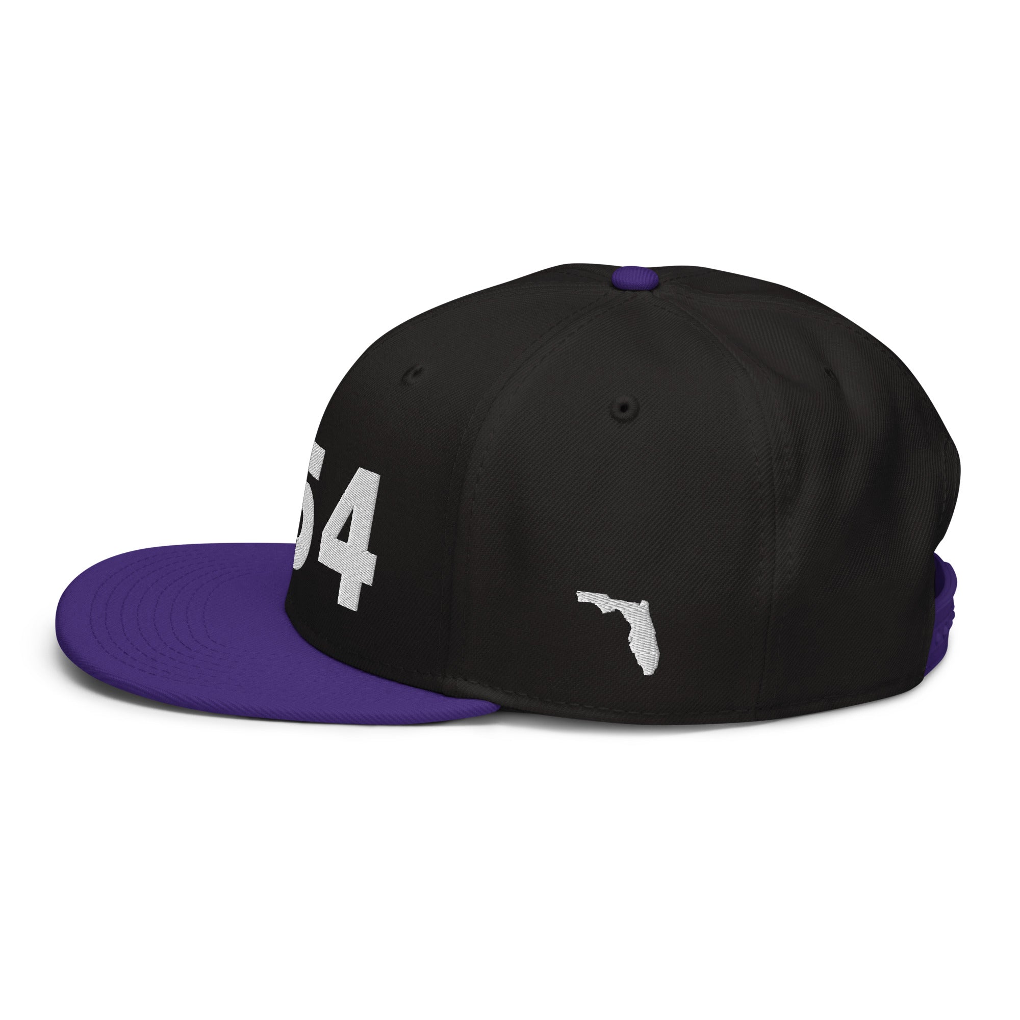 954 Area Code Snapback Hat