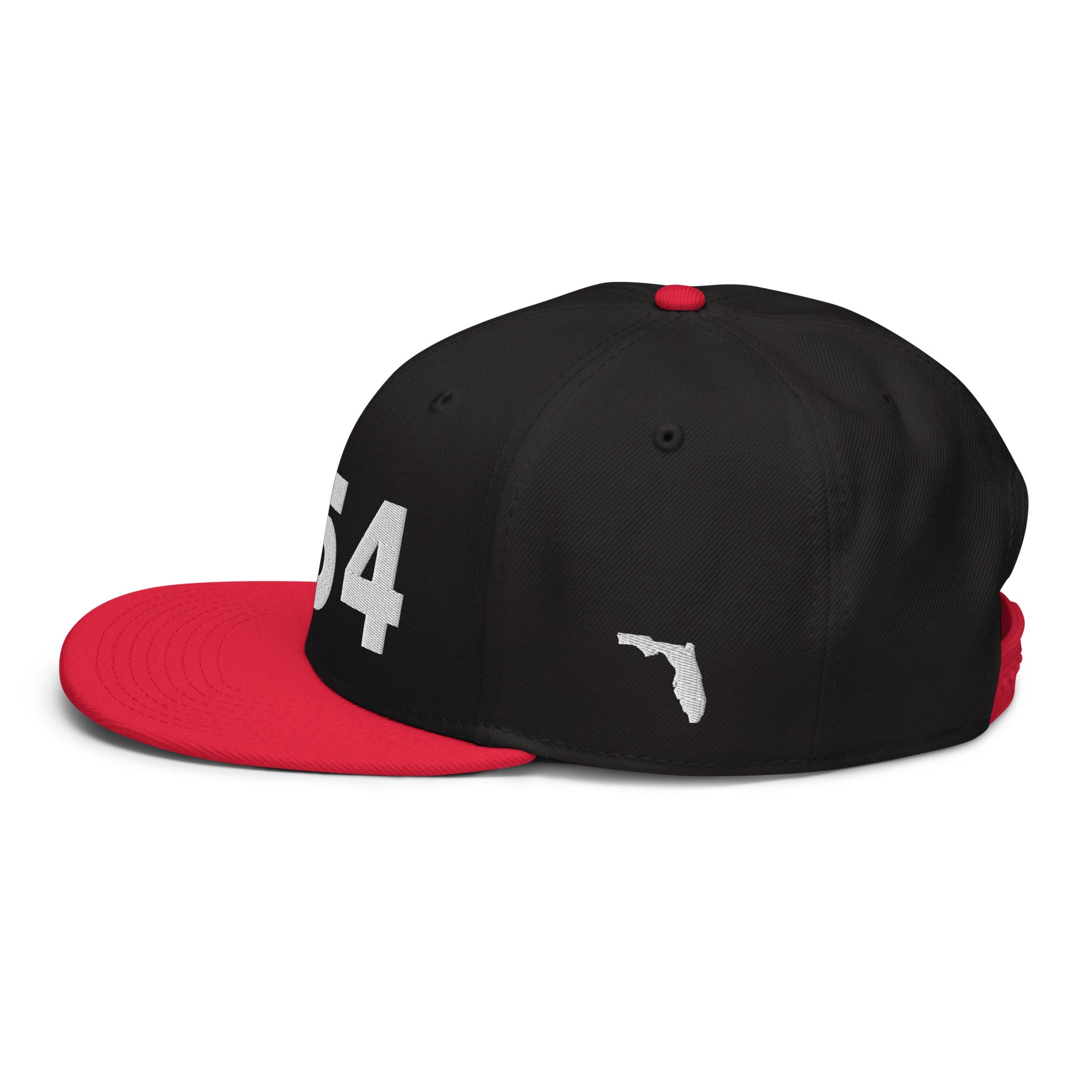 954 Area Code Snapback Hat