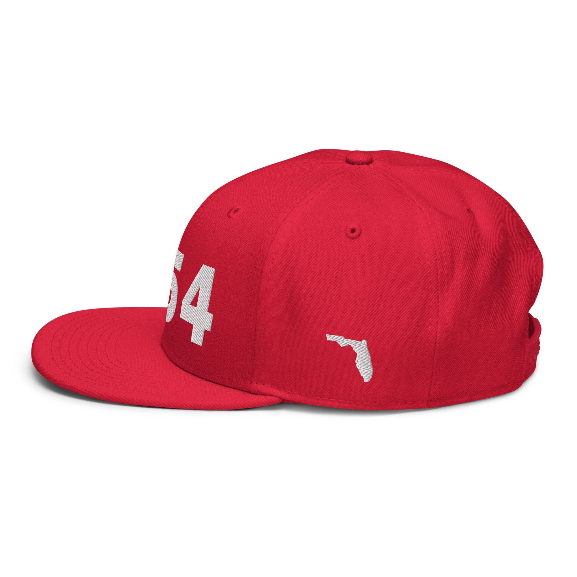 954 Area Code Snapback Hat