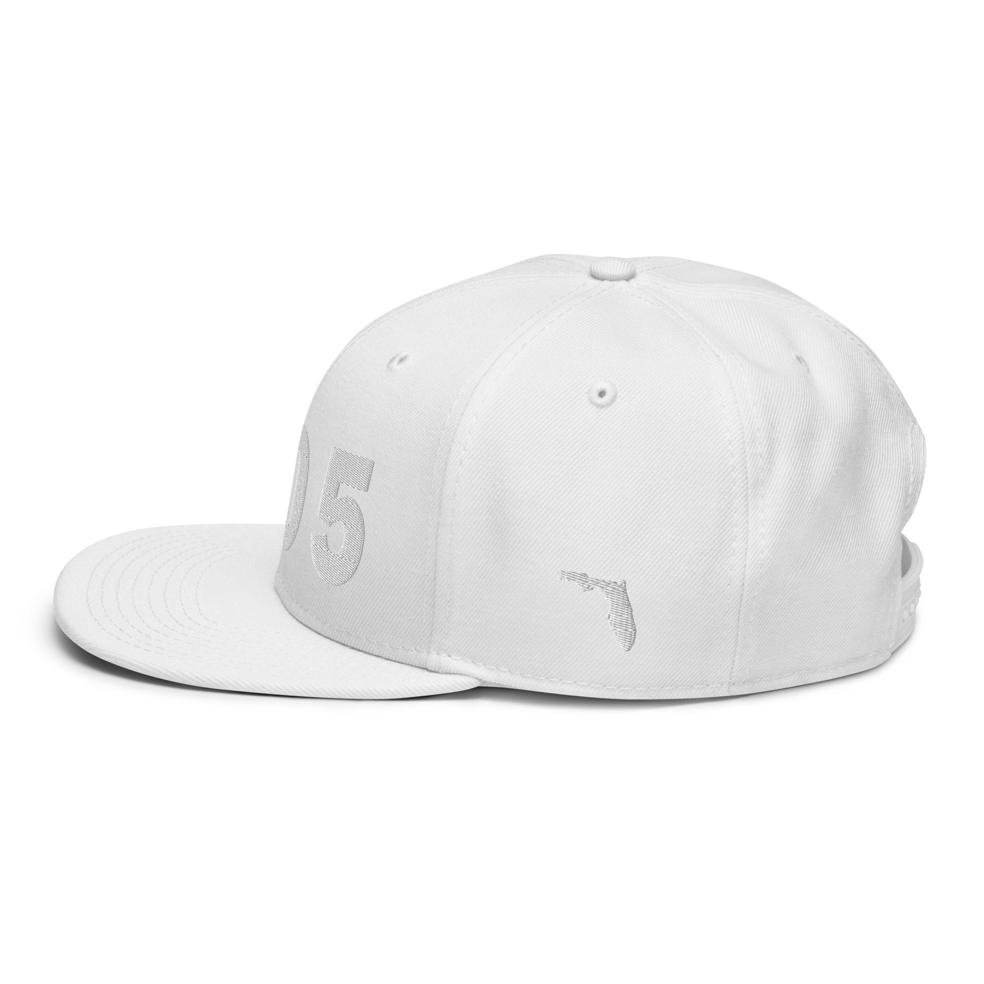 305 Area Code Snapback Hat