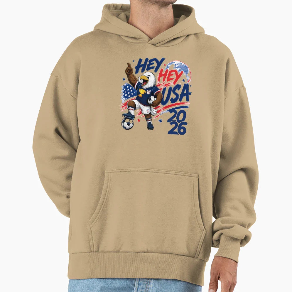 Hey Hey Usa Hoodie - Fun Novelty Design Men Women