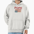 Pope Usa American Flag Hoodie - Aesthetic Graphic Unisex