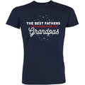 The Best Fathers Get Promoted To Grandpas Men's Organic Tee