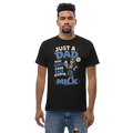Just A Dad Who Always Came Back With The Milk T-Shirt – Funny Dad Graphic Tee