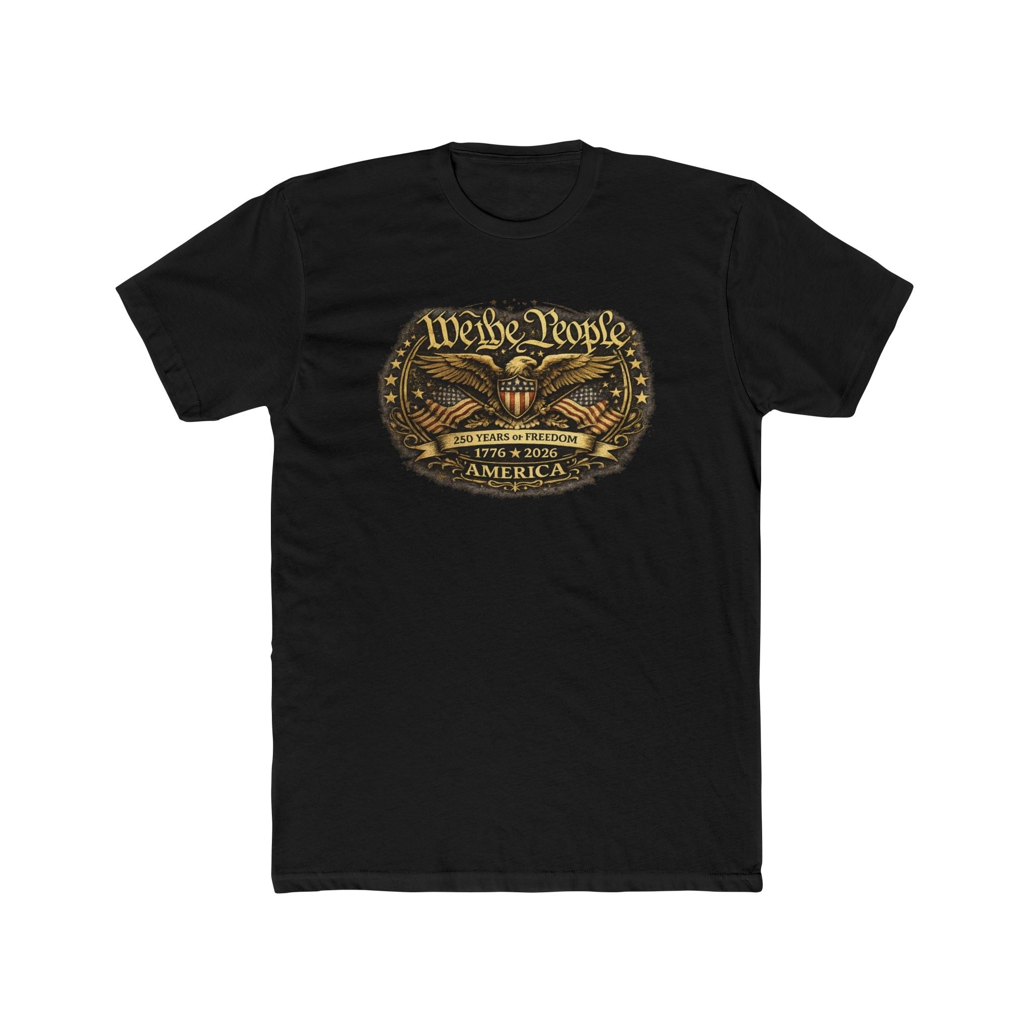We the People – 250 Years of Freedom Heritage T-Shirt (1776–2026 Edition)